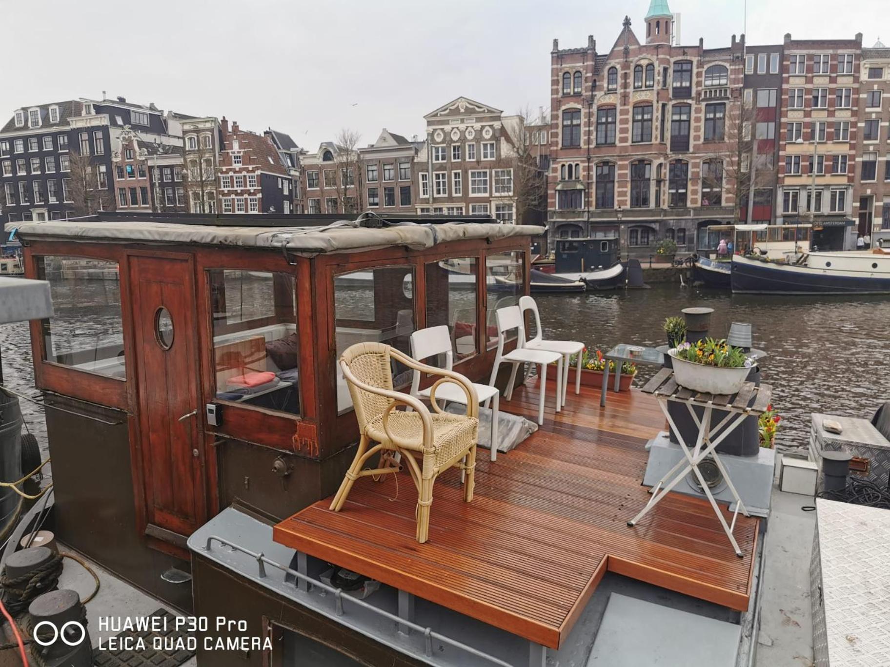 Waterloo Square River Vieuw Houseboat Άμστερνταμ Εξωτερικό φωτογραφία